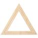 2pcs Triangle Shape Weaving Loom Frame Tapestry Craft Loom for Handicraft Making