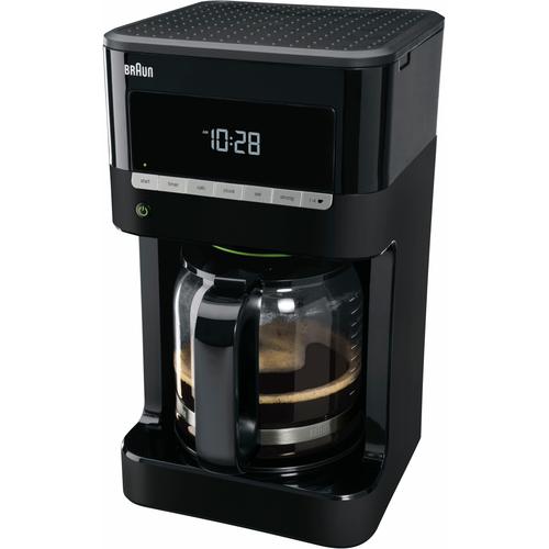 "BRAUN Filterkaffeemaschine ""KF 7020"" Kaffeemaschinen Gr. 12 Tasse(n), schwarz Filterkaffeemaschine"
