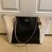 Coach Bags | Coach Large Black And Cream Python Bag | Color: Black/Cream | Size: Os