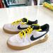 Nike Shoes | Nike Air Force 1 Af Big Kid Smile Smiley Face Rare Limited Edition 5.5 5 Guc | Color: White/Yellow | Size: 5.5 Big Kid
