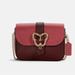 Coach Bags | Gemma Crossbody In Colorblock With Butterfly Buckle | Color: Gold/Red | Size: Os