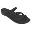 Badepantolette CROCS "Swiftwater Sandal", Damen, Gr. 42, schwarz, Croslite, sportlich, Schuhe Badelatschen Pantolette, Sommerschuh, Badeschuh, Poolslides, genoppte Innensohle