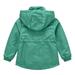 TOWED22 Baby Jackets 3-6 Months Toddler Baby Girls Hooded Cartoon Jacket Coat for Child Lightweight Sweatshirt Outwear Green