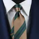 Gometg-Cravates de la présidence pour hommes cravates d'affaires bande de mode cravates de