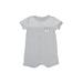 Carter's Short Sleeve Outfit: Gray Jacquard Tops - Size 24 Month