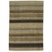 Canvello Hand Made Modern All Over Indo Gabbeh Rug - 3'11'' X 5'10'' - Multi Color - 4x6