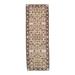 Turkish Bashir Hand Woven Runner 3'8" x 10'6" - Olive - 10'6'' x 3'8''