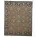 Canvello Hand Made Transitional All Over Indo Oushak Rug - 8'0'' X 9'11'' - 8'0'' X 9'11''