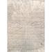 Canvello Modern Collection Power Loom White Area Rug - 8'6" X 11'6" - 8' 6" X 11' 6"