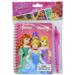 2 PC Princess Spiral Notebook with Pen in Poly Bag with Header 50 Sheets