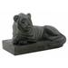 Ancient Egyptian Reclining Lion Statue 5.5 Long Figurine Resin Collectible