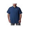 Columbia Men's PFG Slack Tide Camp Short Sleeve Shirt Polyester, Carbon SKU - 710951