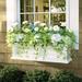 Devon Easy-Care Window Planter Pots - White, 5' - Grandin Road