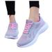 Gubotare Women S Fashion Sneakers Womens Running Shoes Blade Tennis Walking Sneakers Comfortable Fashion Non Slip Work Sport Shoes Pink 8.5