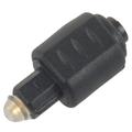 Mini Optical Audio Adapter 3.5MM Female To Digital Toslink Male Plug for Amplifier