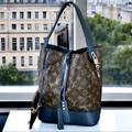 Louis Vuitton Bags | Louis Vuitton Rare Noe Idole Blue Monogram Tote Shoulder + Dust Bag Marc Jacobs | Color: Blue/Brown | Size: Os