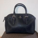 Kate Spade Bags | Large Black Leather Kate Spade Cove Street Pippa Satchel Bag Purse | Color: Black | Size: 13.5” X 9”