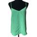 Lilly Pulitzer Tops | Lilly Pulitzer Aqua Dusk Silk Camisole Tank Top Size Large 53718 | Color: Blue/Green | Size: S