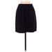 J.Crew Mercantile Casual Skirt: Black Solid Bottoms - Women's Size 4