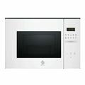 Balay 3CG5172B2 Microwave without Frame 38 cm 20 L Aqualisis Ap. Left 8 Recipes and Electronic Standby Programming Turntable 25.5 cm with Grill White Glass