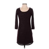 Jessica Simpson Casual Dress - Sweater Dress: Purple Marled Dresses - Women's Size X-Small