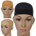 Deluxe Wig Cap Hair Net For Weave 2 Pieces/Pack Hair Wig Nets Mesh Wig Cap For Making Wigs Free Size(Skin tone)