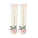 TQWQT 0-3 Years Coral Fleece Children s Socks Thickened Baby Floor Socks Baby Newborn Boys And Girls Mid-Tube Sleeping Socks