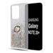 Kaleidio Case For Samsung Galaxy Note 20 Ultra 5G (6.9 ) [Waterfall Quicksand] TPU Slim Gel [Ring Stand] Hybrid Skin Cover [Liquid Glitter Silver]