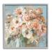 Stupell Industries Blushing Bouquet Pink White Floral Painting Gray Framed Art Print Wall Art Design by Danhui Nai