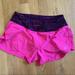 Nike Shorts | Hot Pink Nike Shorts ~ Xs ~ Lined ~ Super Cute ~ Athletic Shorts | Color: Black/Pink | Size: Xs