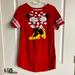 Disney Tops | Minnie Mouse Tunic Shirt | Color: Red/White | Size: L