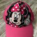 Disney Accessories | New Disney Minnie Mouse Cap | Color: Black/Pink | Size: Os