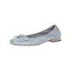 Caprice Damen 9-9-22105-20 Ballerina, LT Blue DE.PER, 41 EU