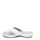 Clarks Damen Breeze Sea Flipflop, Weiß Synthetik, 36 EU