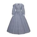 CosplayDiy Women's Civil War Dress Victorian Dickens Costume1860s Civil War Ball Gown Southern Belle Costume L