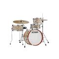 TAMA Club Jam Schlagzeug Set - 4 teilig in cremefarbener Marmoroptik und Chrom Hardware (LJK48S-CMW)