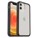 OtterBox Clear Case Serie für iPhone 12 Mini, stoßfest, sturzsicher, Ultra-dünn, schützende dünne Hülle, 2X getestet nach Militärstandard, Black Crystal