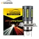 Phare de Moto H4 BA20D H6M P15D 12-30V ampoules LED pour feux de route/croisement 2000lm phare