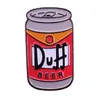 Duff-Insigne de bière Duffman épingle en émail pour canette de boisson cadeau pour accro à
