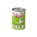 (12 Pack)Tender & True Canned Dog Food Organic Chicken & Liver Recipe Grain-Free Pack of 12 12.5 oz cans