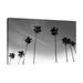 Jaxson Rea Passerby Palms by Marcus Prime - Wrapped Canvas Print Canvas in Black/Blue/Gray | 10 H x 15 W x 1.5 D in | Wayfair SC-11519-1510-MP