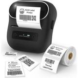 Phomemo M220 Label Printer Portable Thermal Label Maker for Small Bussinss Black