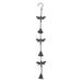 Wind Chime Bell Garden Chimes Dragonfly Chimes Metal Bell Outdoor Hanging Chime Patioiron Fengshui Luck Good Outdoors