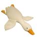 Goose Stuffed Toy Stuffed Animal Toy Big White Goose Shape Simulation Design Cute Beautiful Soft Comfortable Plush Pillow Toy