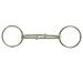 Coronet 245433 6.5 in. Malleable Iron Loose Ring Double Twisted Wire Snaffle Bit