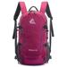 Hiking Backpack 30L Waterproof Backpack Lightweight Travel Backpack Camping Backpack for Outdoor Sports(Red)