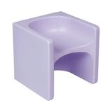 ECR4Kids Tri-Me 3-In-1 Cube Chair Kids Furniture Light Purple