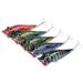 Frcolor 5PCS 12.4g 8CM Life-Like Swimbait Plastic Large Mouth Fish Baits Artificial Lures Fishing Supplies for Fresh Water Salt Water