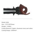 CJC Ratchet Cable Cutter Heavy Duty Wire Cutter for Aluminum Copper Cable up to 300mmÂ² Ratcheting Wire Cutting Hand Tool D-300