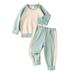 NKOOGH Top Gifts for 11 Year Olds Girl Toddler Girl Winter Clothes Toddler Kids Baby Girls Long Sleeve Sweatshirt Tracksuit Tops Pants 2Pcs Outfits Clothes Set